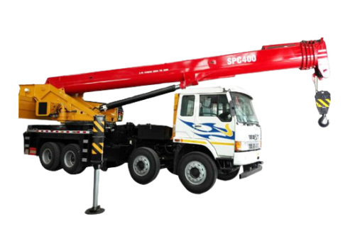 SANY SPC400 Cranes with 201-300 HP Range & Has Cranes Type
